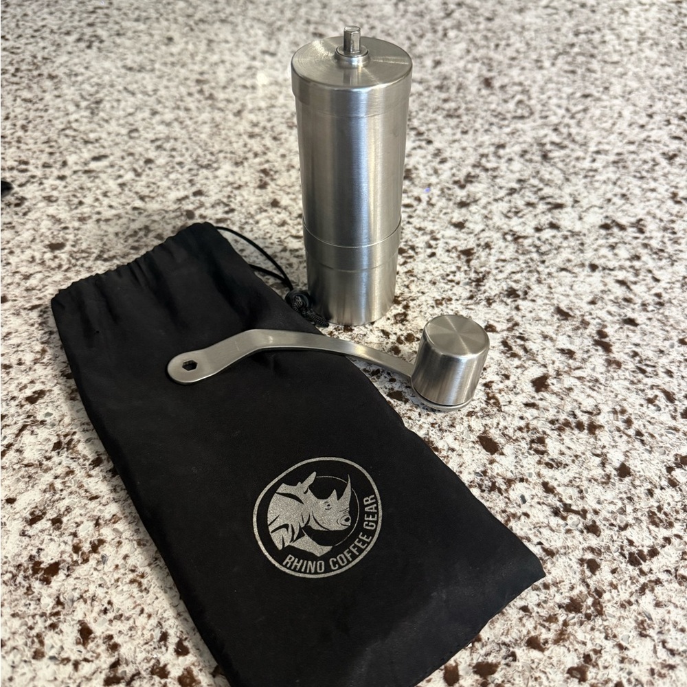 Rhino Coffee Gear Stainless Steel Grinder